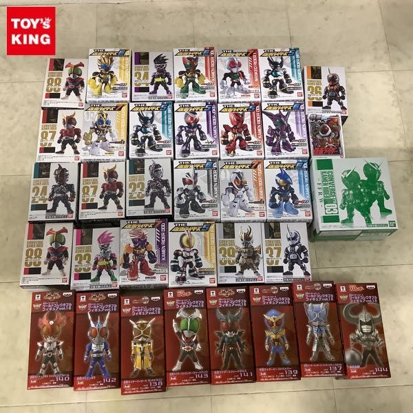 1円〜 訳あり CONVERGE KAMEN RIDER 他 仮面ライダーエグゼイド アクションゲーマー レベル2、仮面ライダーファイズ 等_画像1