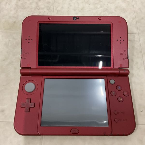 1 jpy ~ lack of operation verification / the first period . settled New Nintendo 3DS LL RED-001 body metallic red 