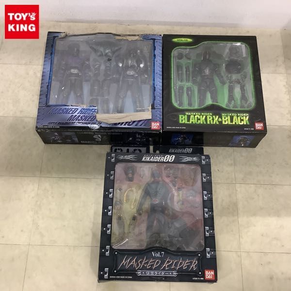 1円〜 未開封含 S.I.C./SIC 仮面ライダーナイト＆仮面ライダー王蛇、仮面ライダーBLACK RX & 仮面ライダーBLACK 他の画像1