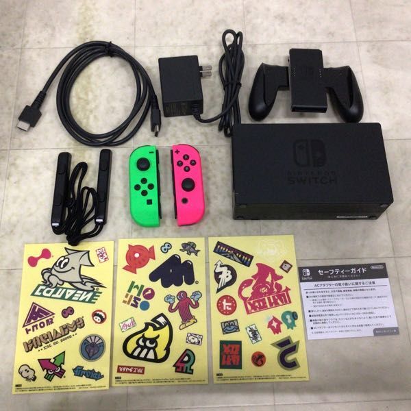 1 jpy ~ operation verification / the first period . settled Nintendo Switch HAC-001s pra toe n2 set 