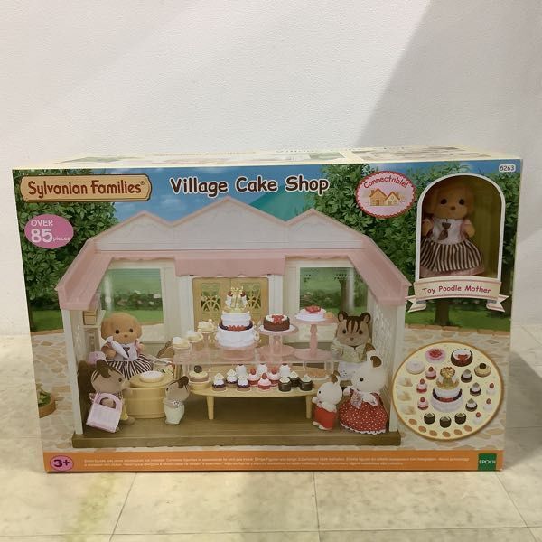 1円〜 未開封含 エポック社 シルバニアファミリー 5263 Village Cake Shop、5274 Famiy Seven Seater、5053 Candy Cart