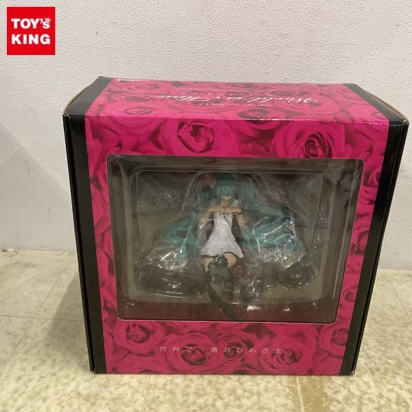 1 jpy ~ unopened gdo Smile Company 1/8 supercell feat. Hatsune Miku world iz my n Brown frame 