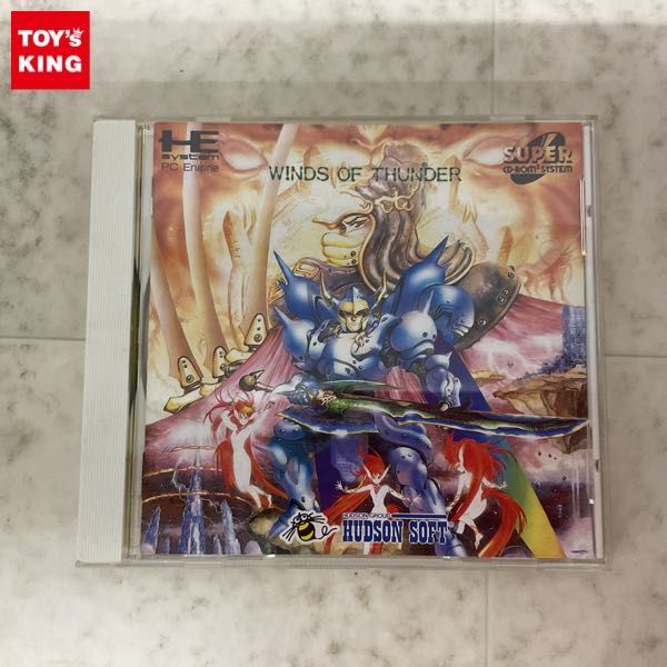 1円〜 PCエンジン SUPER CD-ROm2 ウィンズ オブ サンダー_画像1