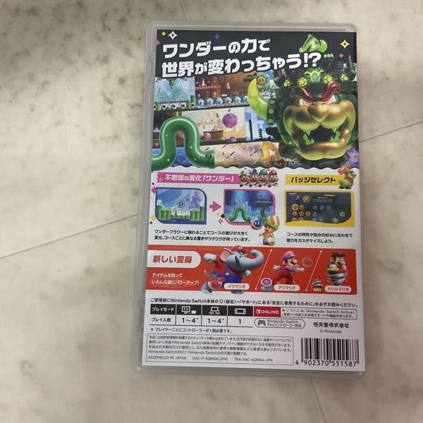 1円〜 Nintendo Switch スーパーマリオブラザーズ ワンダー_画像3