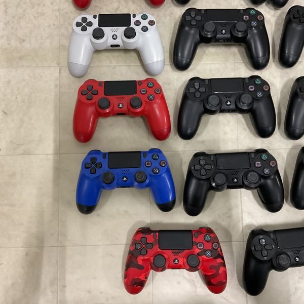 1円〜 訳あり PS4 ワイヤレスコントローラー DUALSHOCK4 等 マグマ・レッド ブラック ホワイト 他_画像4