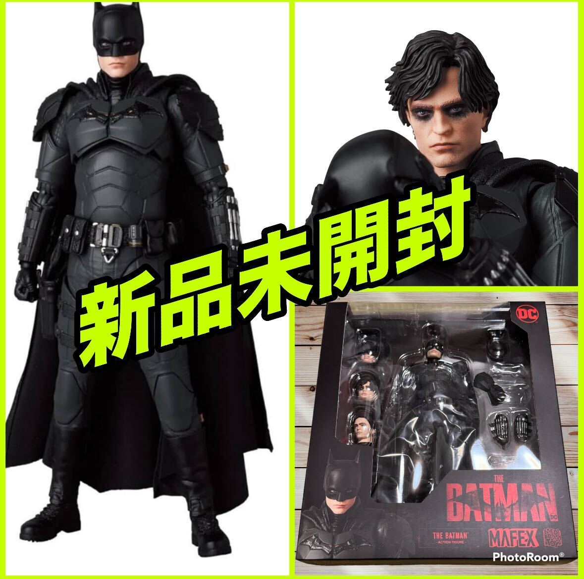 1 иен старт 1 иен MAFEX муфта .ksNo.188THE BATMAN The * Batman новый товар нераспечатанный Robert * шпаклевка .nson