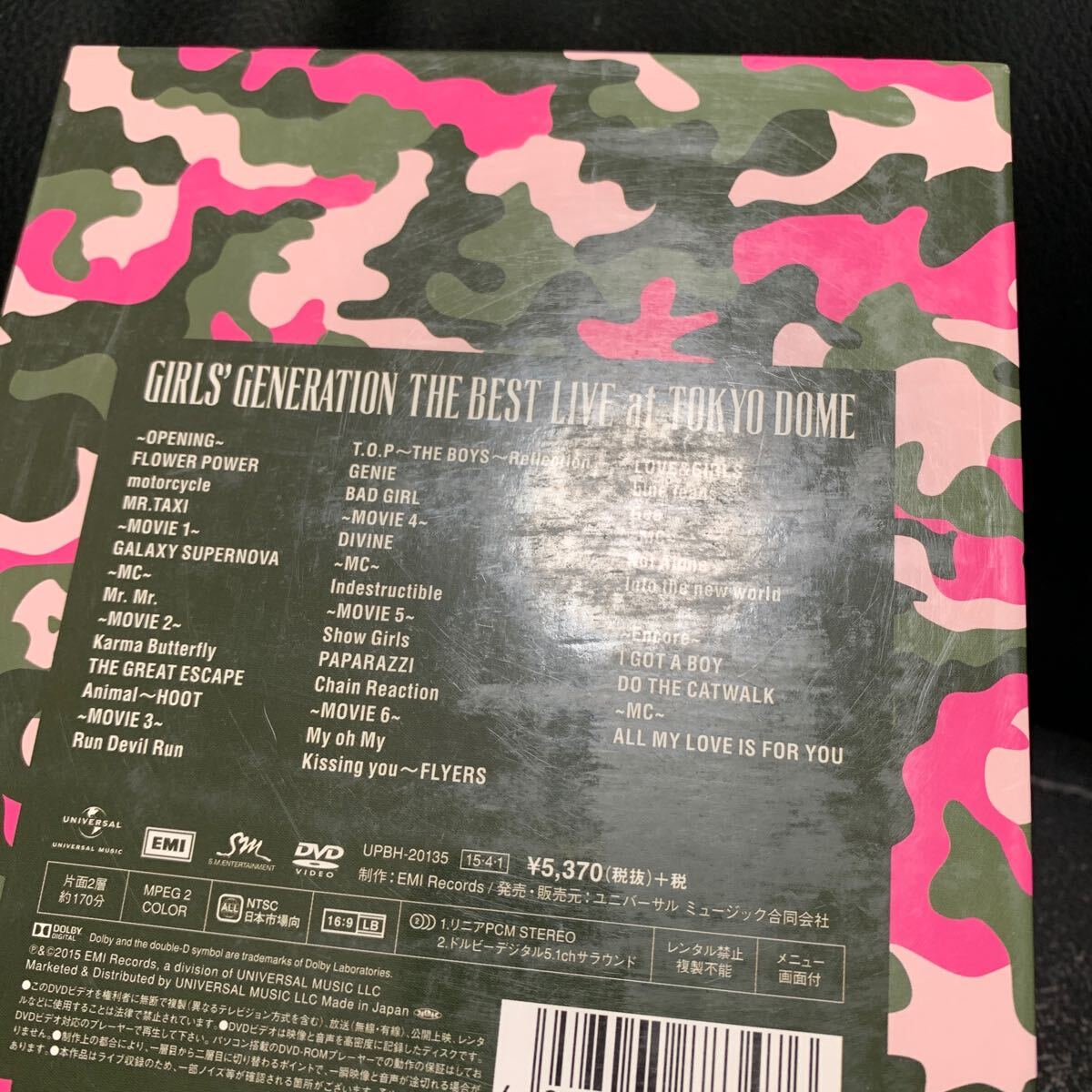 少女時代　DVD GIRLS'GENERATION THE BEST LIVE at TOKYO DOME_画像3