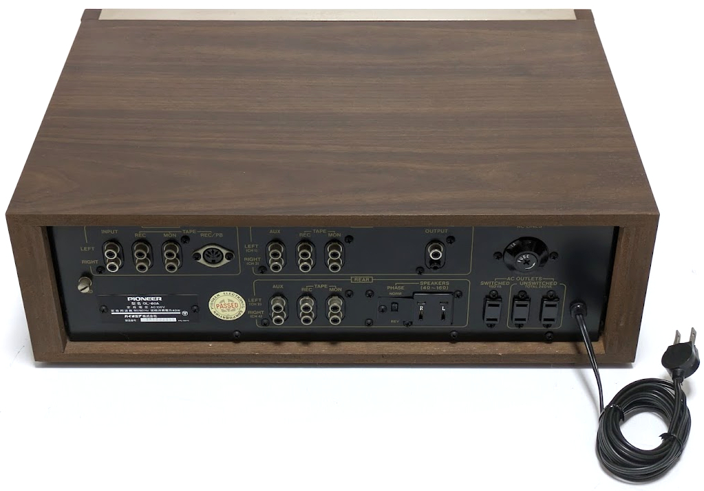 PIONEER パイオニア QL-60A デコーダー アンプ 4CHANNEL DECODER AMPLIFIERの画像6