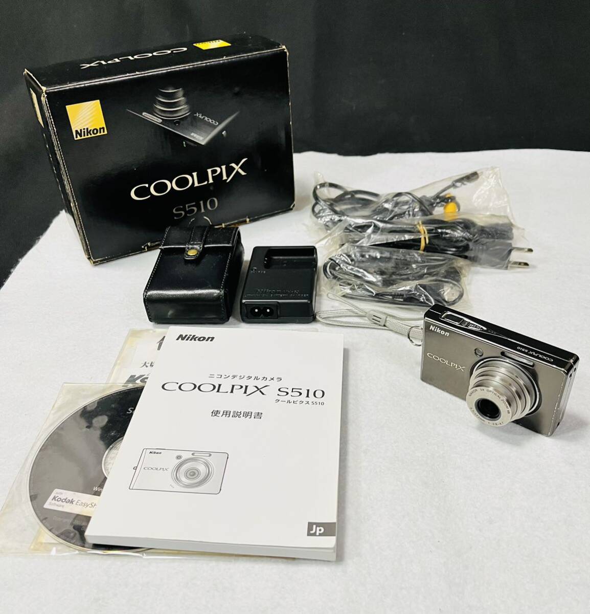 □ Nikon ニコン COOLPIX S510 コンパクトデジタルカメラ / 263642 / 418-10_画像1