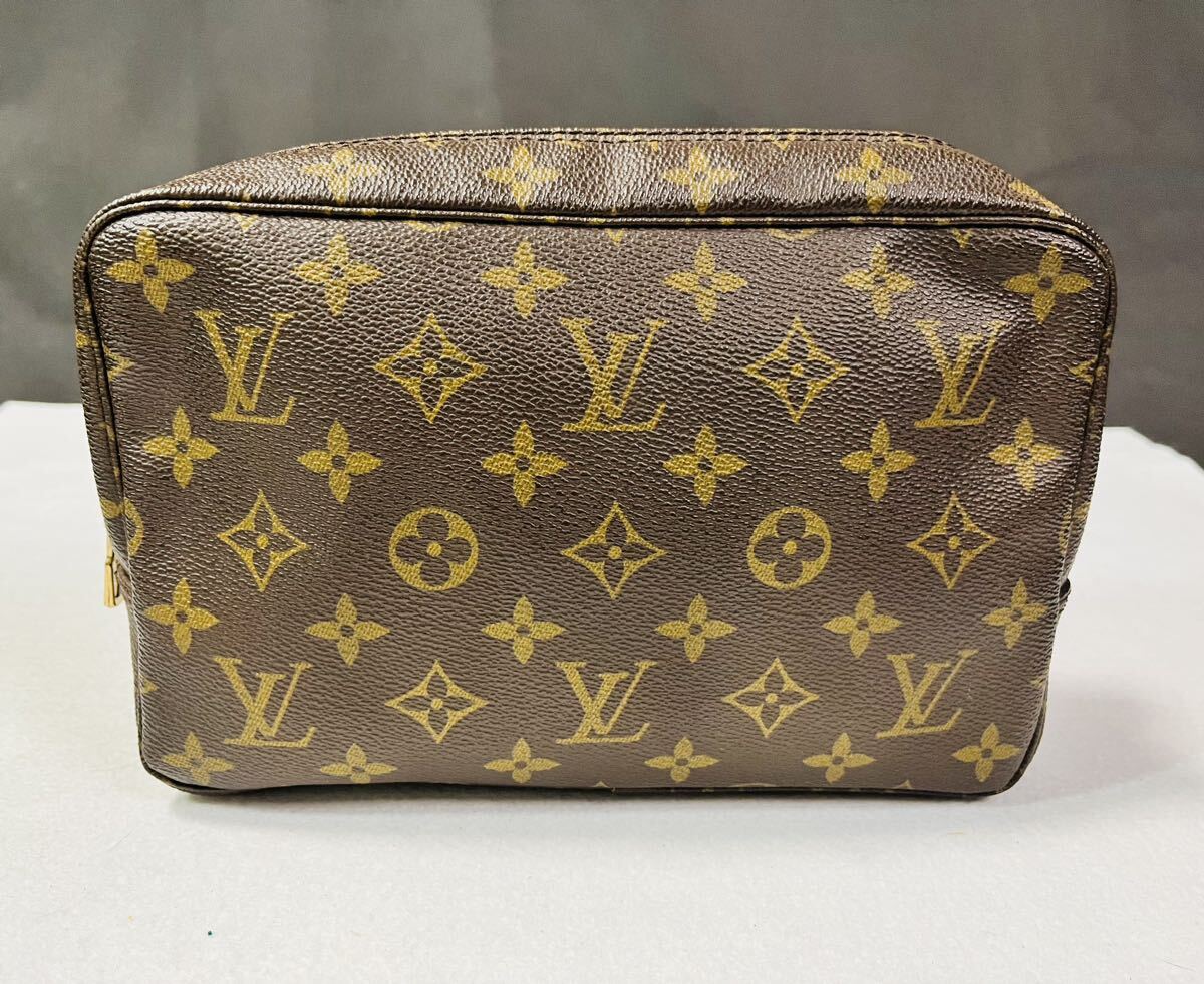 Φ LOUIS VUITTON ルイヴィトン モノグラム トゥルース トワレット23 化粧ポーチ セカンドバッグ / 263696 / 417-4 _画像2