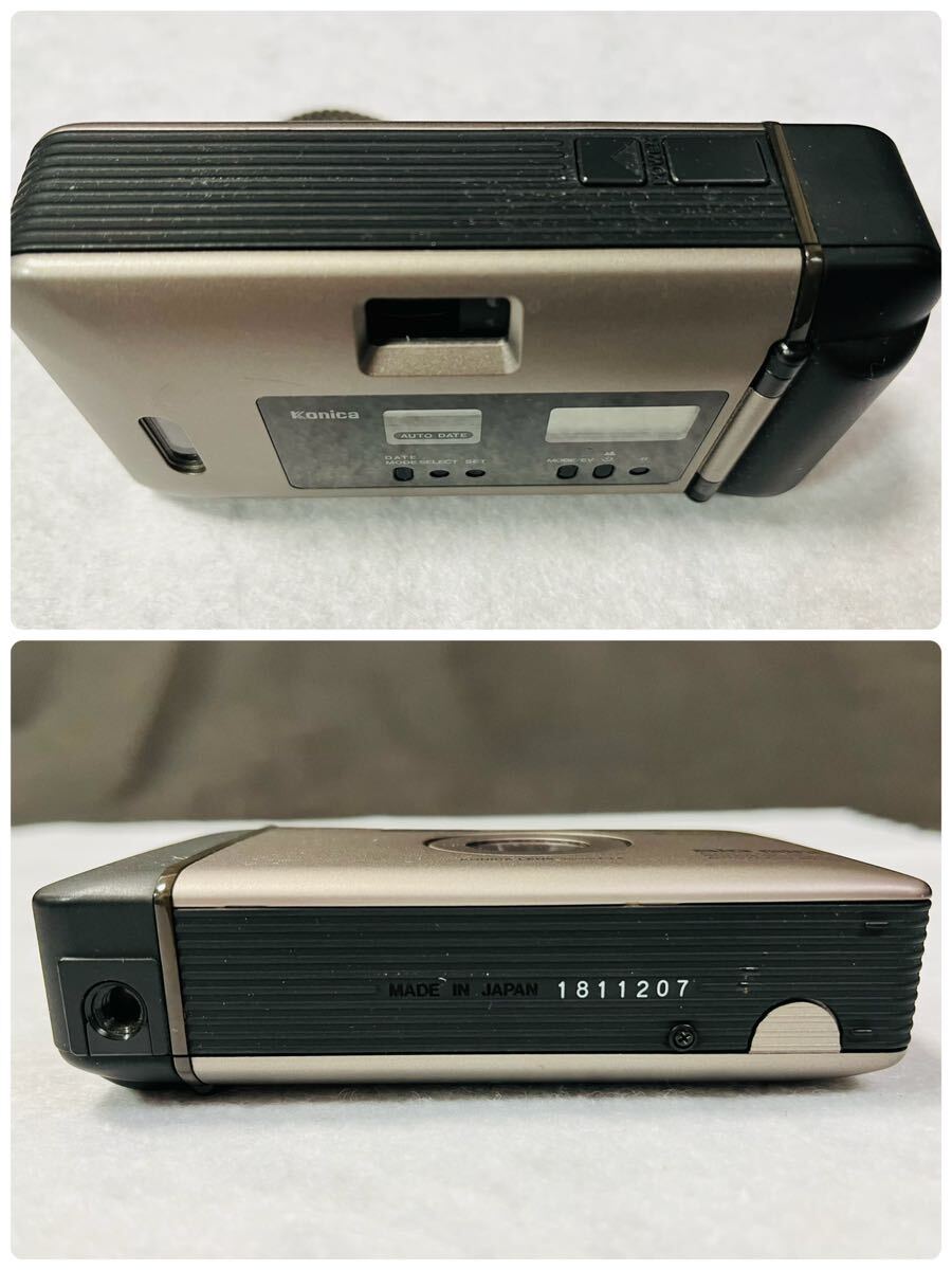 ● Konica BiG mini BM-301 コンパクトフィルムカメラ コニカ ビックミニ 現状品 / 264321 / 424-3_画像7