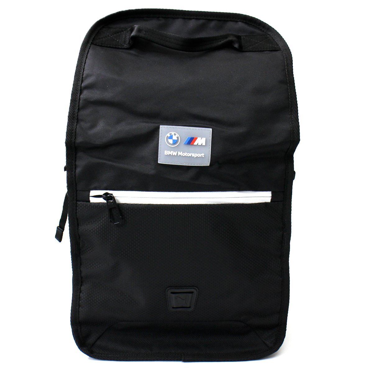 新品 PUMA BMW プーマ バックパック リュック 23L バック ゴルフ BAG 鞄 かばん Motorsport 黒 ブラック ◆CS1985の画像2