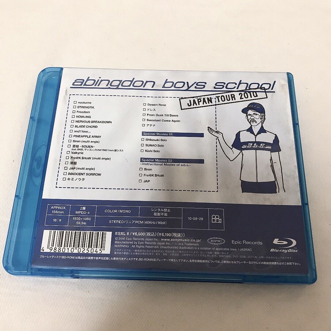 abingdon boys school JAPAN TOUR 2010 Blu-ray/西川貴教/BUCK-TICK/櫻井敦司/ドレス_画像2