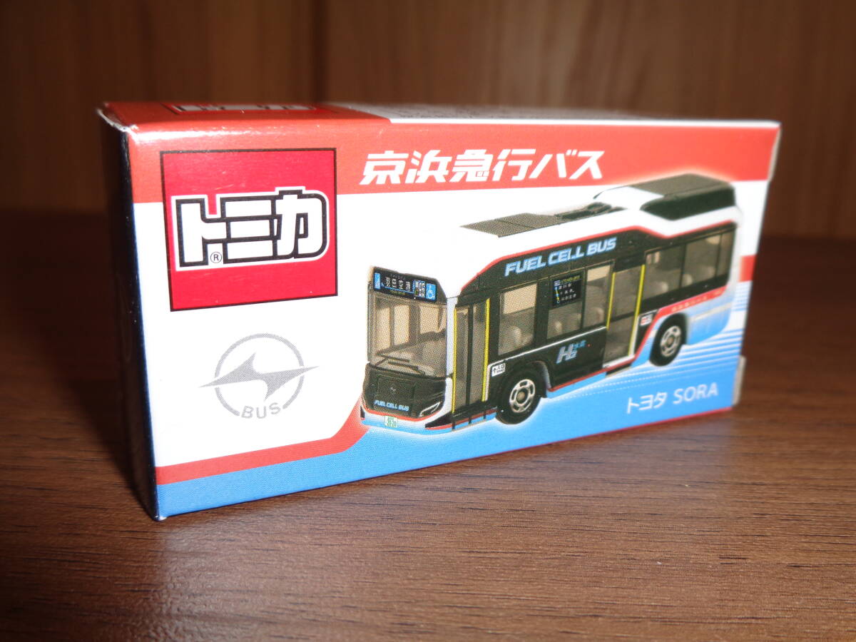 京浜急行バスオリジナルトミカ・燃料電池バス トヨタSORA（新品未開封）一梱包13台以上送料無料!!!の画像1