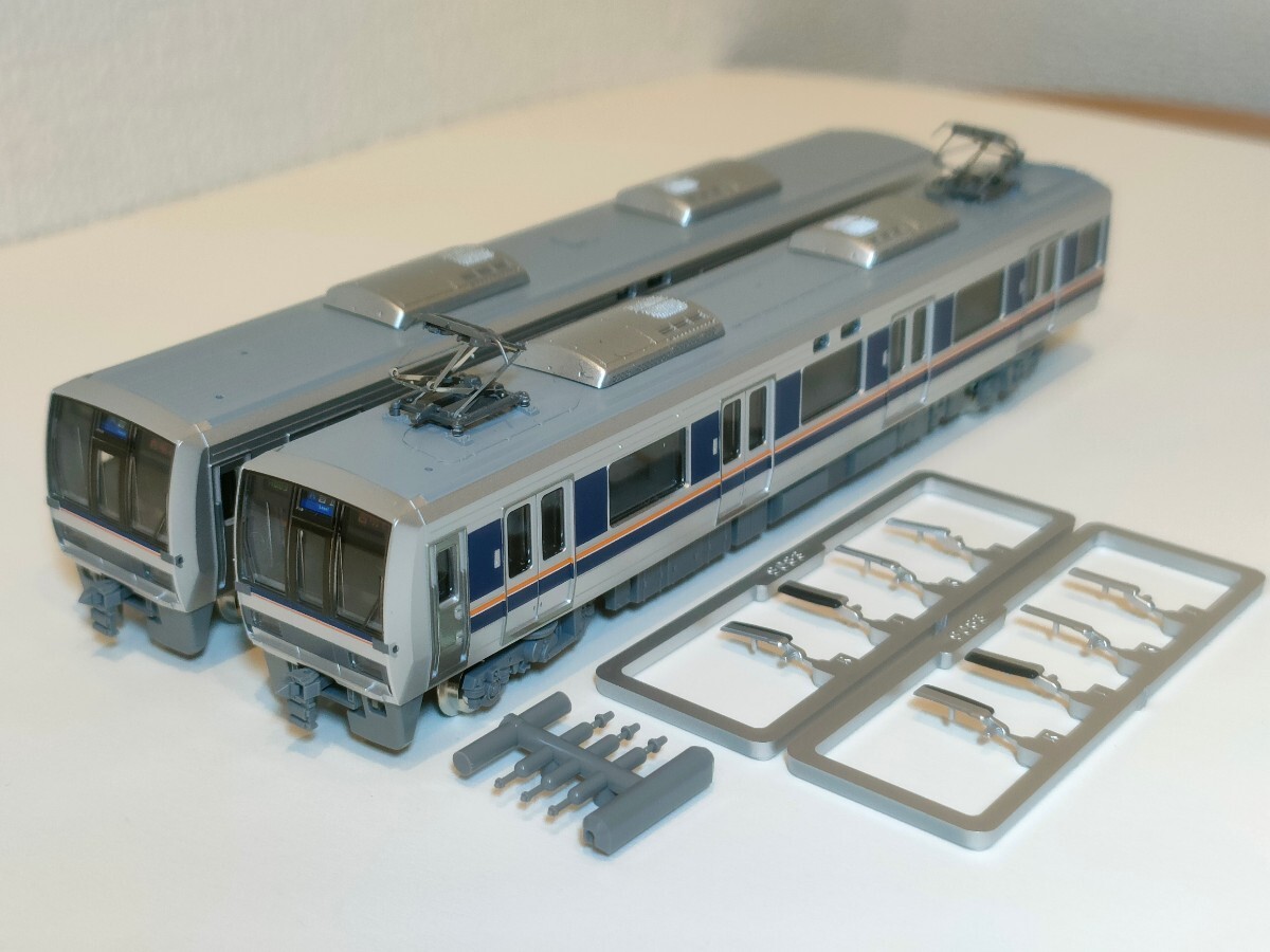TOMIX クモハ207 1000(3号車) クハ206 1000(4号車) 各1両 新品未使用 /98837 JR 207 1000系通勤電車(転落防止幌付)セットばらし