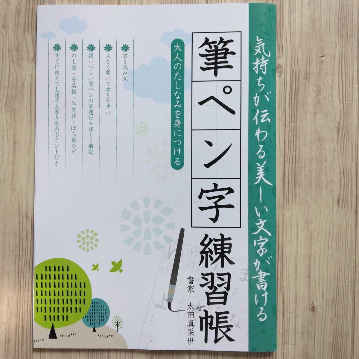 ボールペン字・筆ペン字練習帳          【2冊セット】