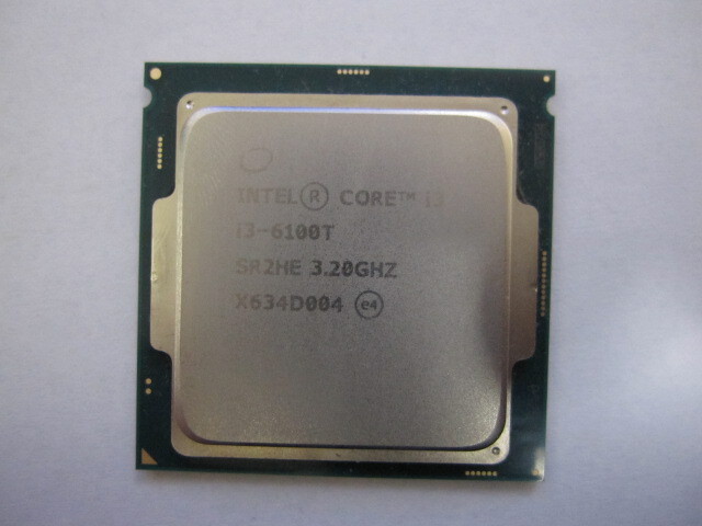 NO.004 CPU intel Core i3-6100T 3.20ＧＨz SR2HE 　 動作品_画像1