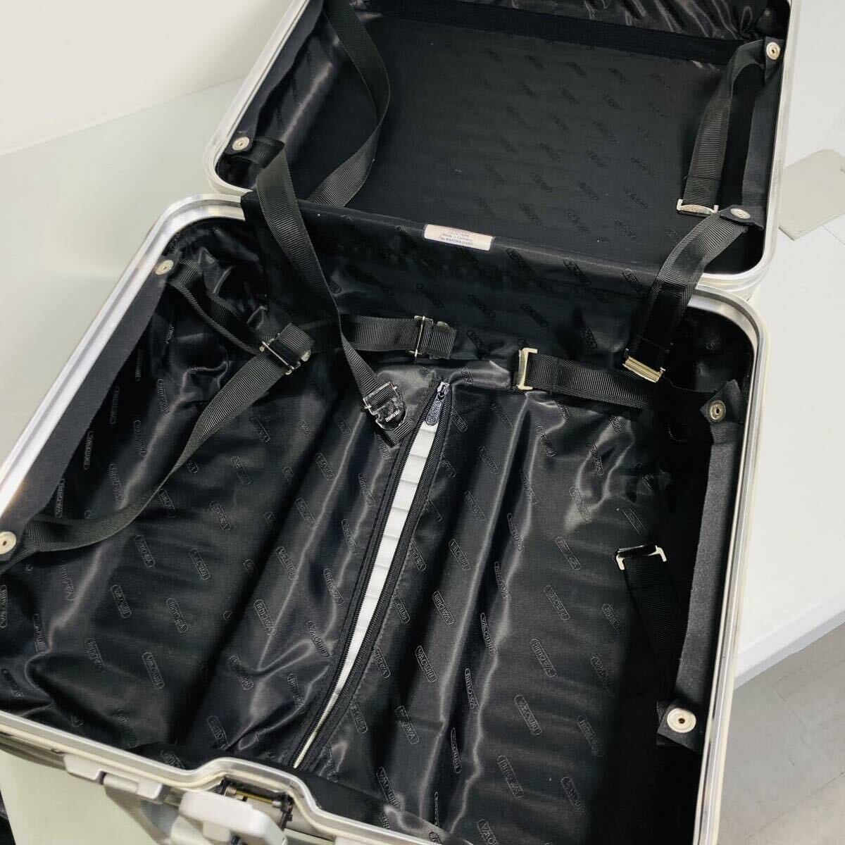 RIMOWA・リモワ 928.40 廃盤 TOPAS トパーズ TSA 2輪 ビジネス・トロリー 28L スーツケース_画像8