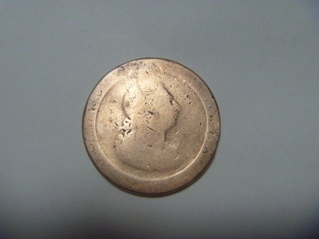 イギリス 古銭 車輪銭 1797年ジョージ3世硬貨 コイン 外国貨幣 外国銭 同梱割引あり