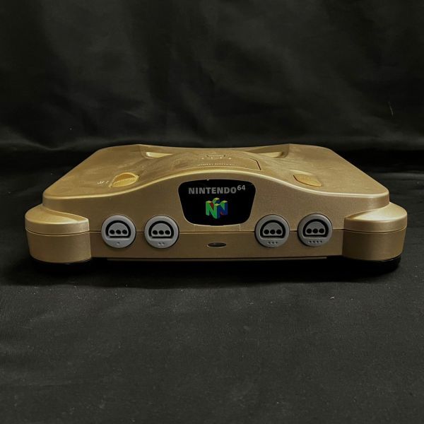 BCM664H Nintendo ニンテンドー Nintendo 64 NUS-001 本体 トイザラス限定 コントローラー 他 ゴールド系の画像3