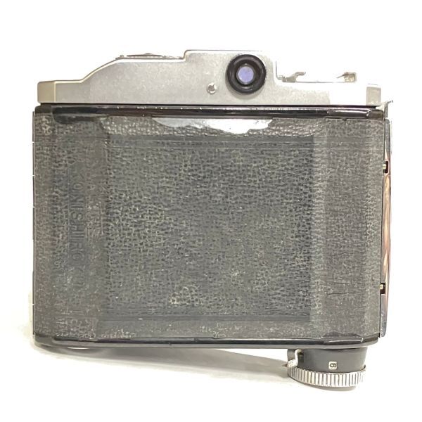 CDM527T KONISHIROKU コニカ PearlⅢ Hexar 1.3.5 f=75mm ィルムカメラ パール2型 蛇腹カメラ ブラック系の画像2
