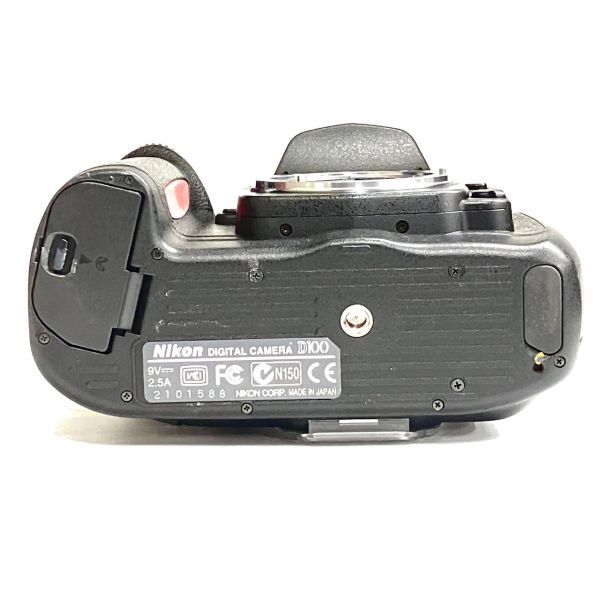 CDM481T Nikon ニコン D100 一眼レフデジタルカメラ ボディ/レンズ Nikon ED IF Aspherical ブラック系の画像5