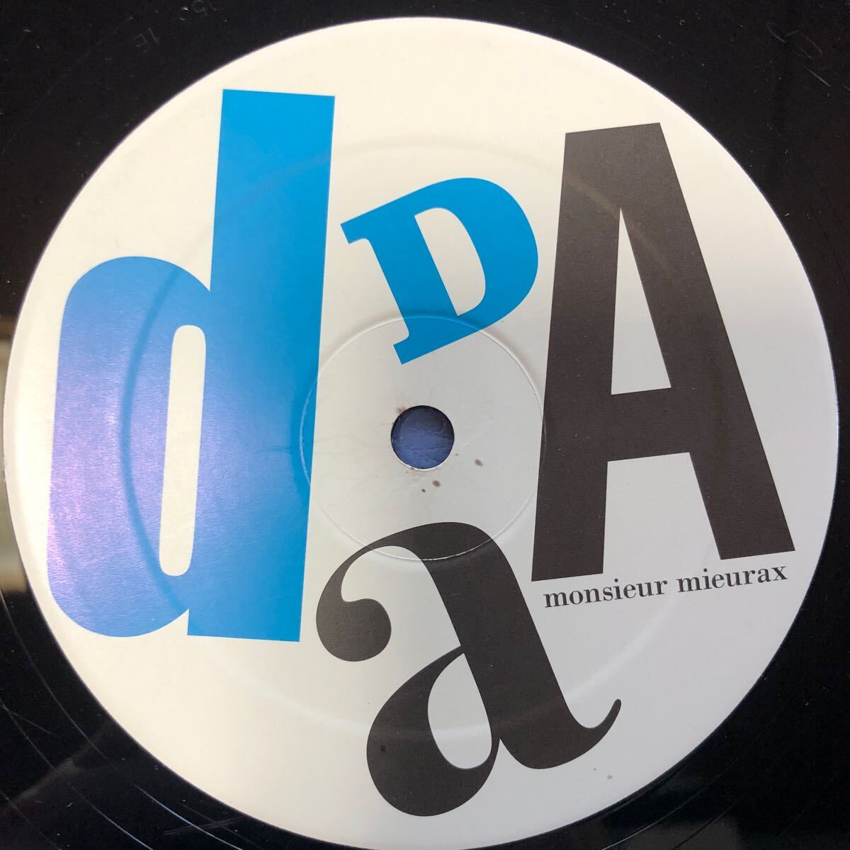 h 12インチ DADA E.P. MONSIEUR MIEURAX LP レコード 5点以上落札で送料無料_画像3