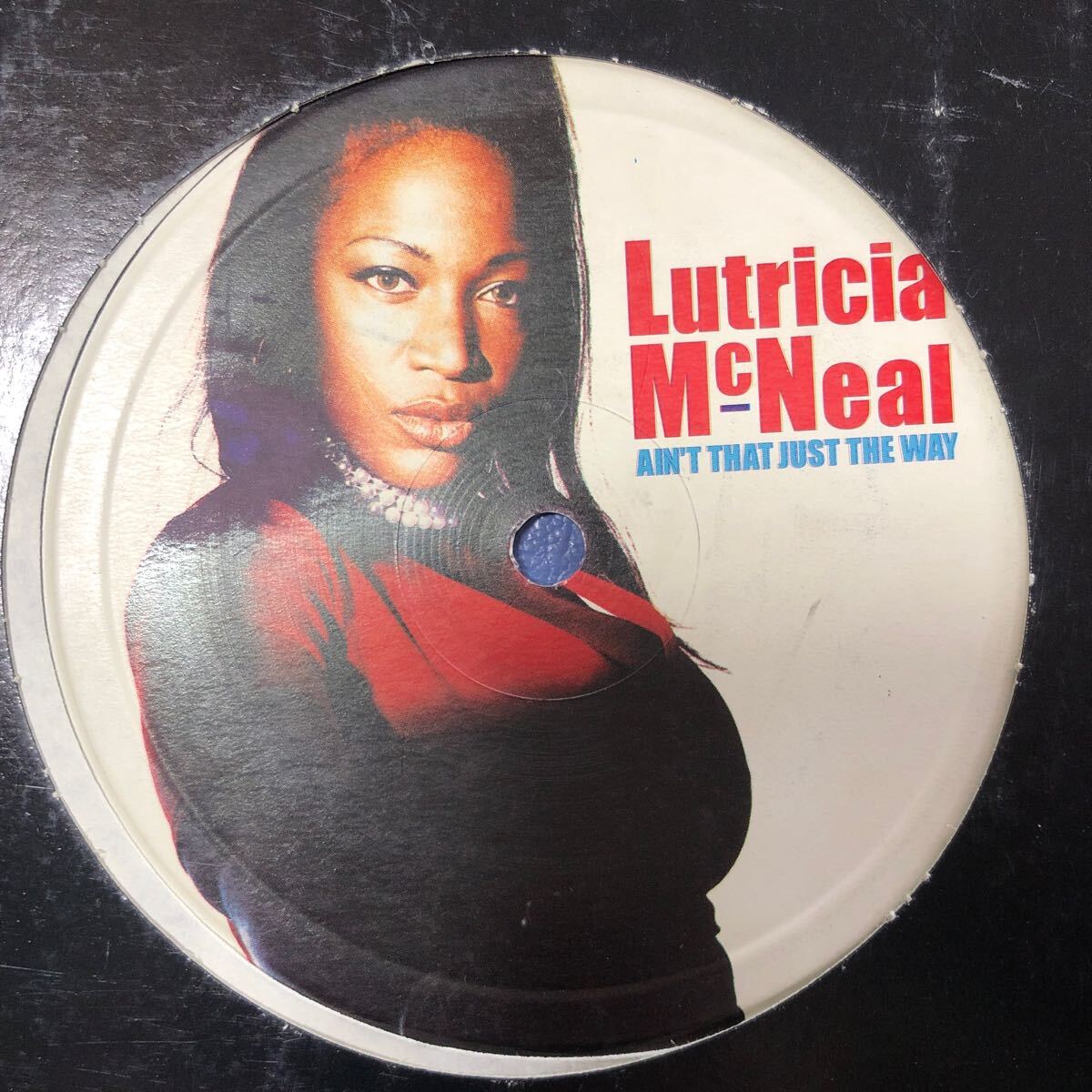 h 12インチ LUTRICIA McNEAL Ain't that just the way LP レコード 5点以上落札で送料無料_画像1