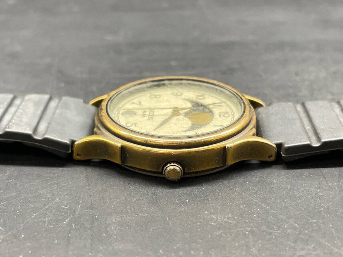 D222［動作未確認品］セイコー アルバ サクセス ムーン フェイス 腕時計の画像3