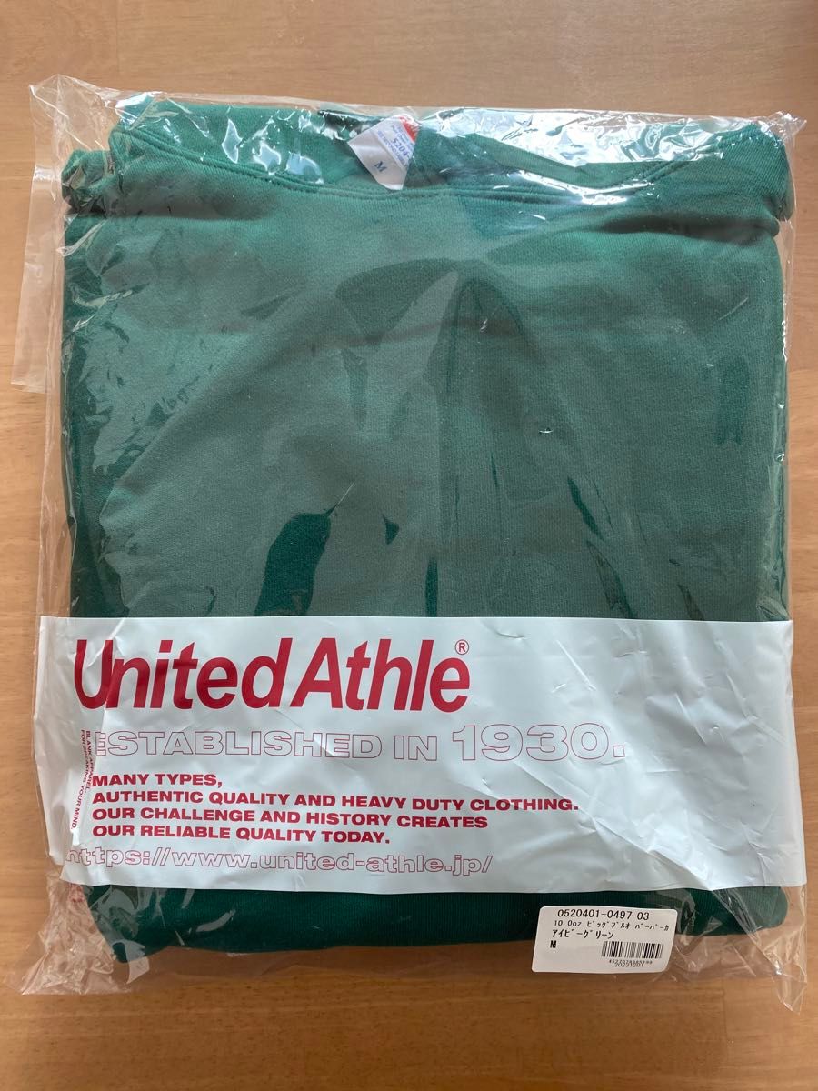 【Mサイズ】United Athle ユナイテッドアスレ プルオーバーパーカー