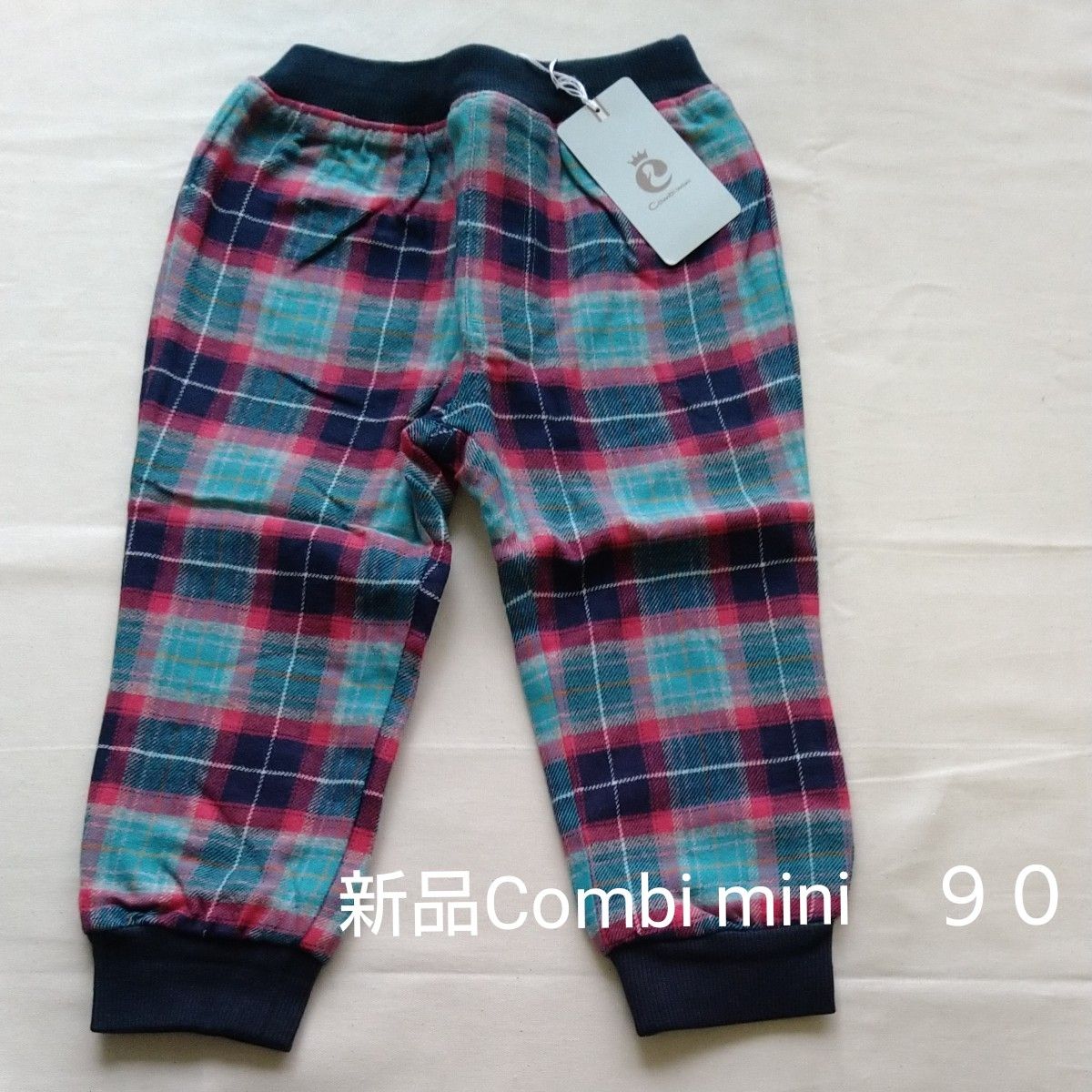 【新品】Combi mini　 パンツ チェック　90　コンビミニ