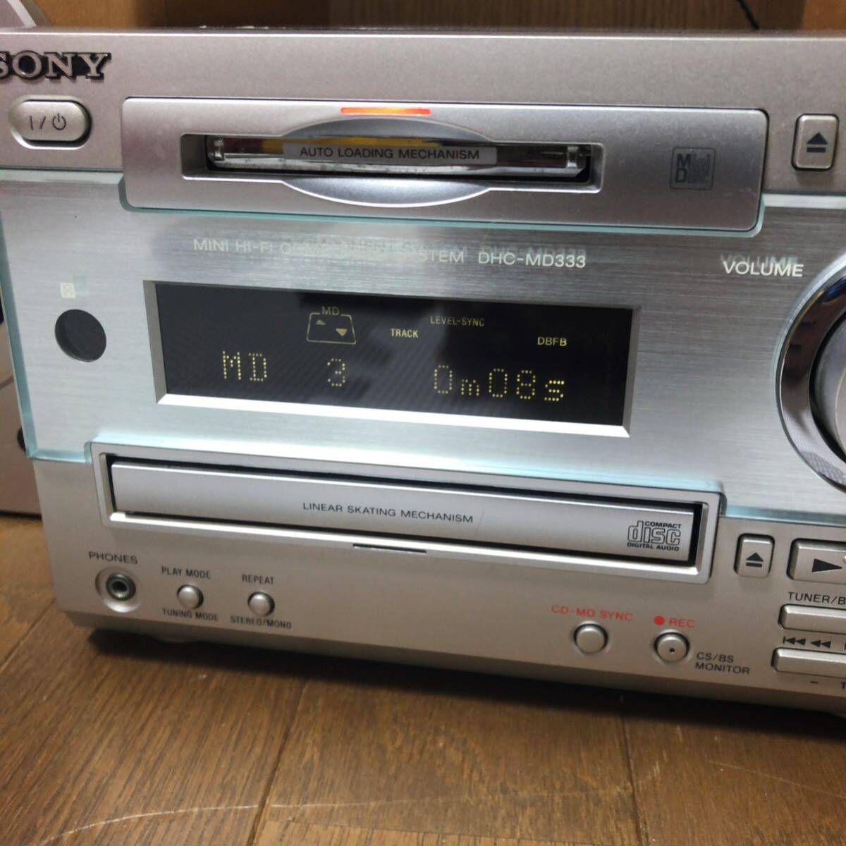 SONY HDC-MD333 システムステレオ コンポ MD/CD ソニー 音響 CD SONY HDC-MD333 システムステレオ コンポ MD/CD ソニー 音響 CD