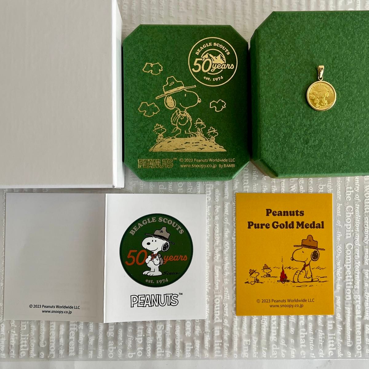 新品 ビーグル スカウト 50周年記念 ピーナッツ スヌーピー 2023 新品 ビーグル スカウト 50周年記念 ピーナッツ スヌーピー 2023