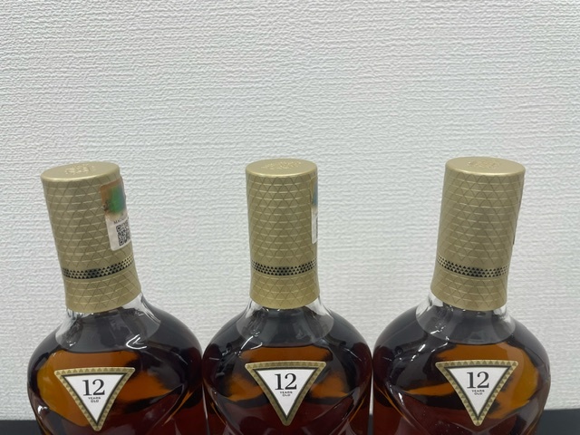 【大黒屋】【未開封】The MACALLAN 12年 ザ マッカラン12年 シェリーオーク シングルモルトスコッチウイスキー 700ml 40% 3本セット_画像6