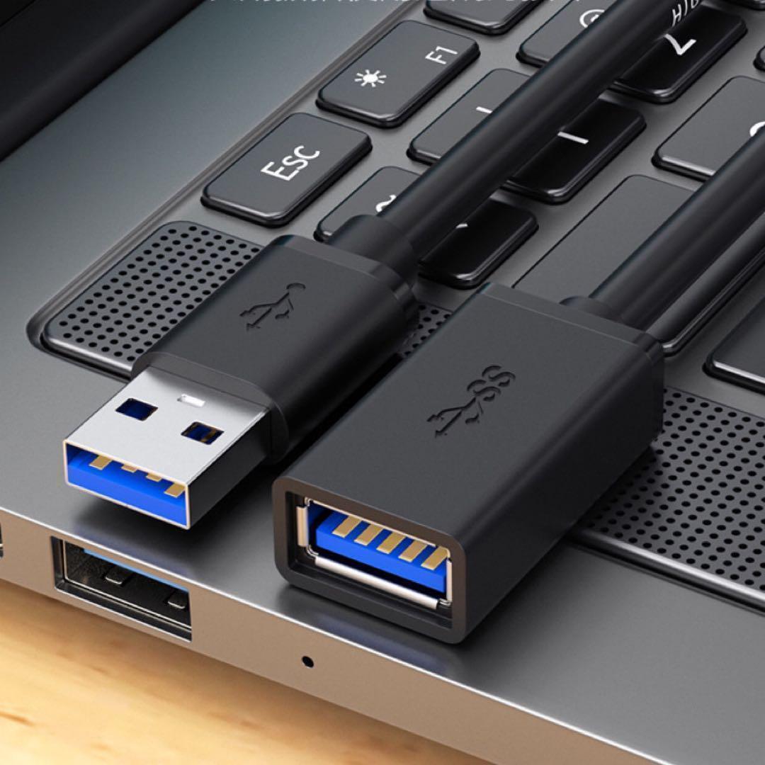 USB 延長ケーブル USB3.0タイプAオス - タイプAメス 1.5m 1本_画像4