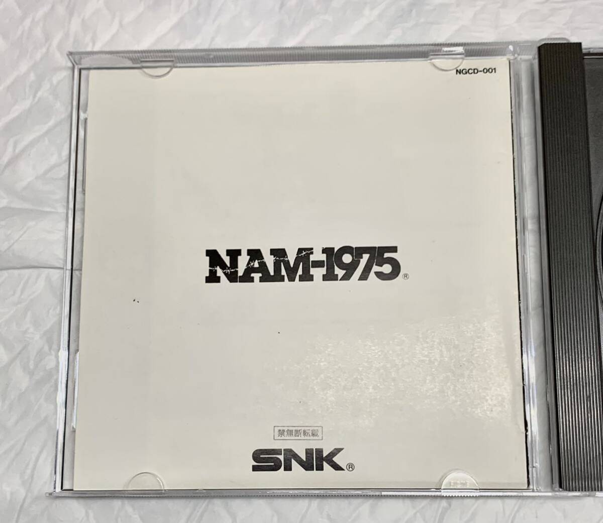 動作確認済・美品！ ネオジオCD NAM-1975 ナム 1975 帯・取説あり SNK NEOGEO の画像5