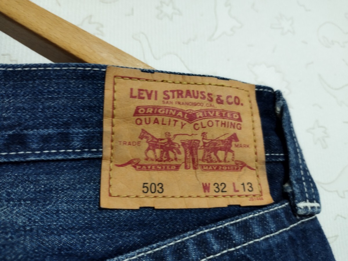 LEVI'S リーバイス LEVI'S503 リーバイス503 ハーフパンツ 半ズボン ジーンズ Gパン デニムパンツ デニムズボンの画像5