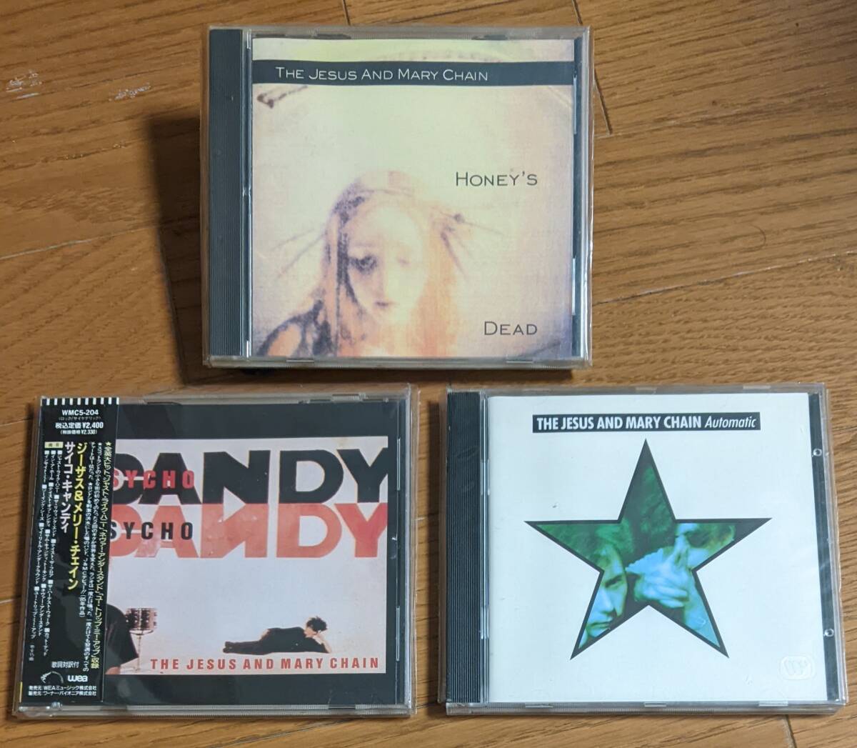 送料無料即決　The Jesus and Mary Chain アルバム3枚セット Honey's Dead / Psychocandy / Automatic Fuji Rock フジロック