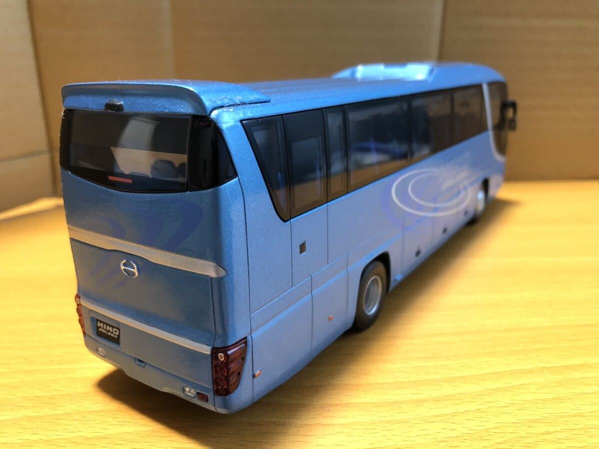 京商 1/43 日野 セレガ カタログカラー アトラデザイン Kyosho HINO SELEGA BUS 1/43 artra design_画像2