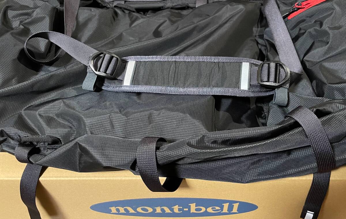 【美品】mont-bell モンベル 3-Way ダッフル Kid's 55 #1133314 修学旅行などに！ 機内持込サイズ！の画像2