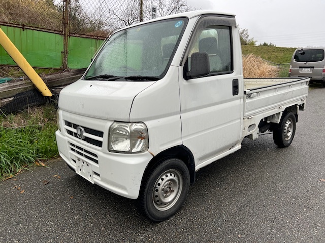  Hyogo Kobe три рисовое поле ~HONDA Acty грузовик 4WD 5 скорость текущее состояние снятие деталей HA7 легкий грузовик 