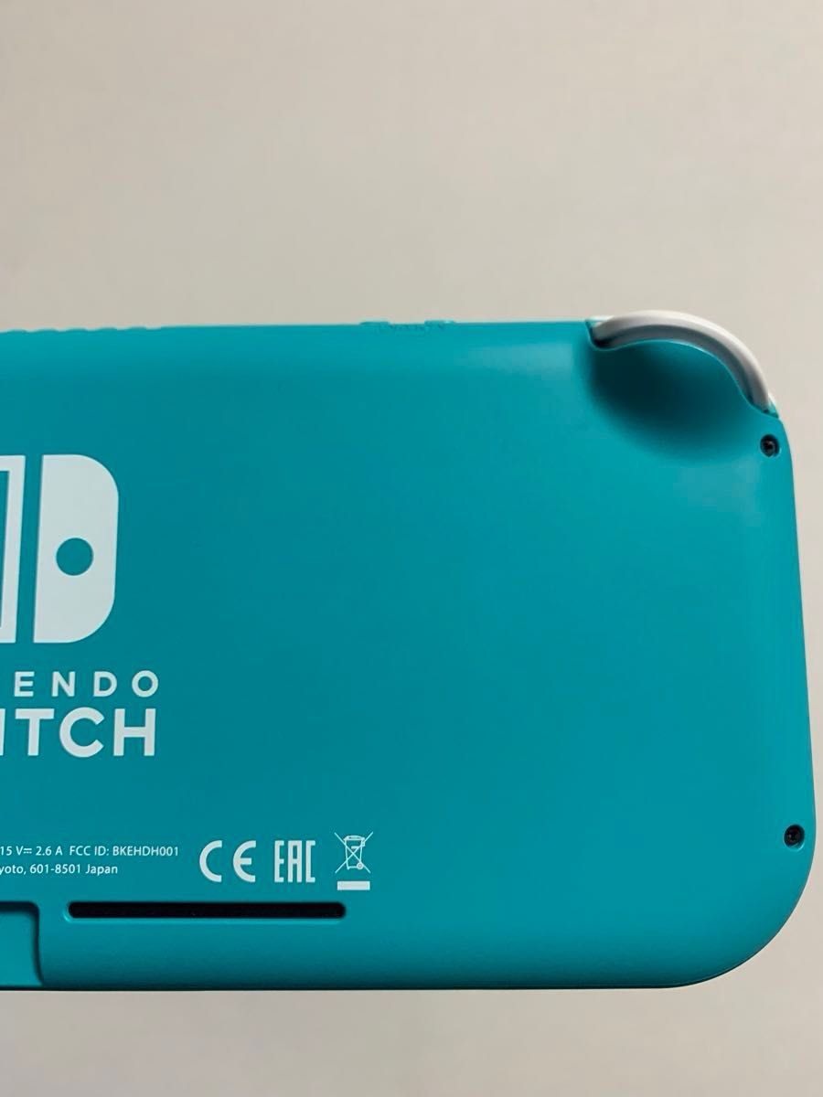 【美品】Switchライト本体 ターコイズ おまけ2点付き♪