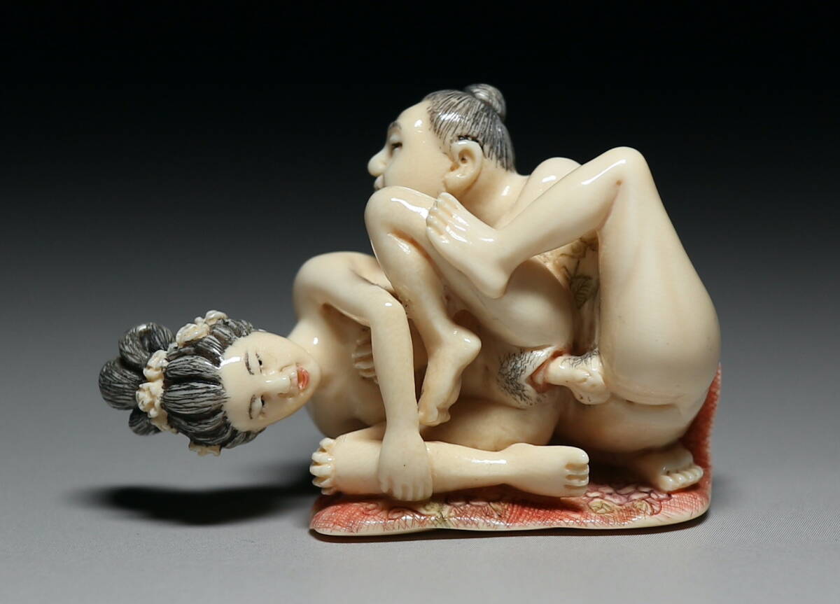 [ heart ]k329 mammoth netsuke world . boast of![ ukiyoe. ultimate .* shunga ]