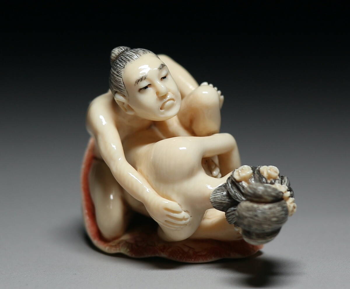 [ heart ]k329 mammoth netsuke world . boast of![ ukiyoe. ultimate .* shunga ]