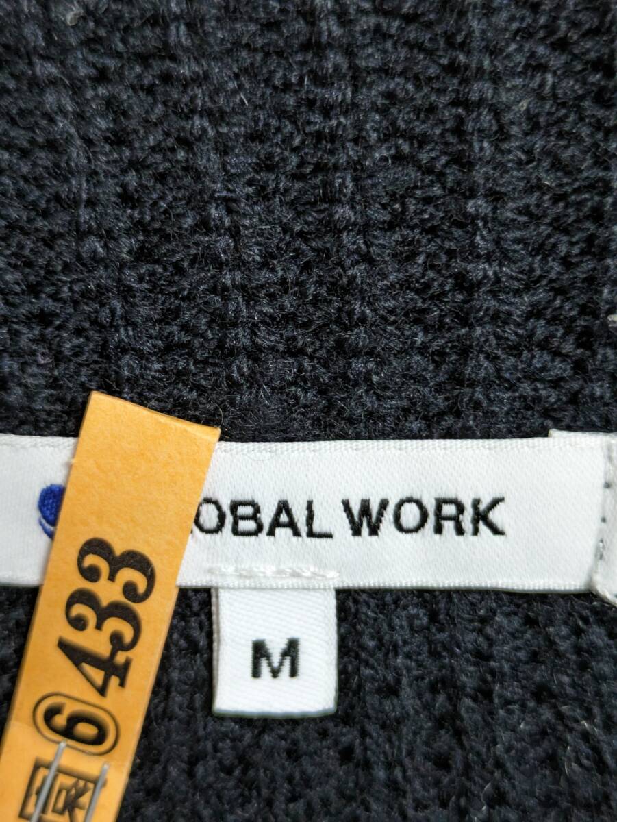 ☆クリーニング済　グローバルワーク　GLOBAL WORK ボーダーニット_画像5