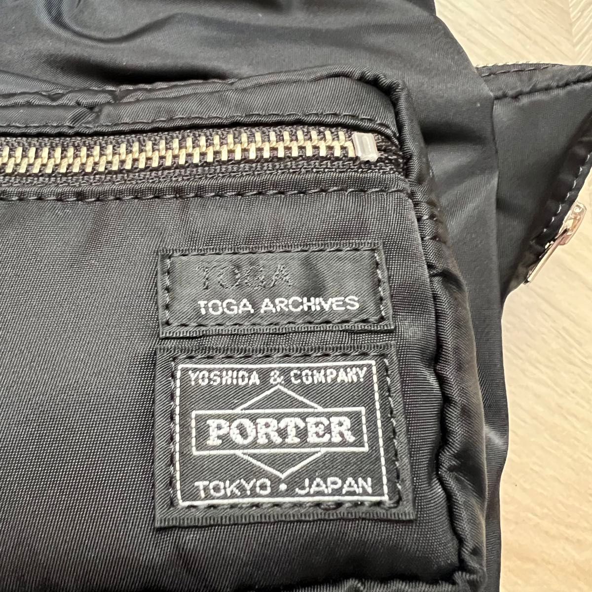タイムセール 新品未使用 TOGA VIRILIS × PORTER String bag BLACK