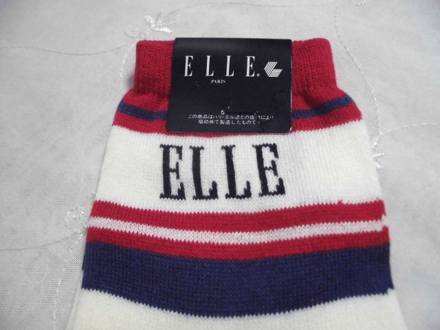 未使用★ELLE エル☆くつ下22～24cm★まとめて3点セット☆ソックス 靴下★福助♪♪の画像2