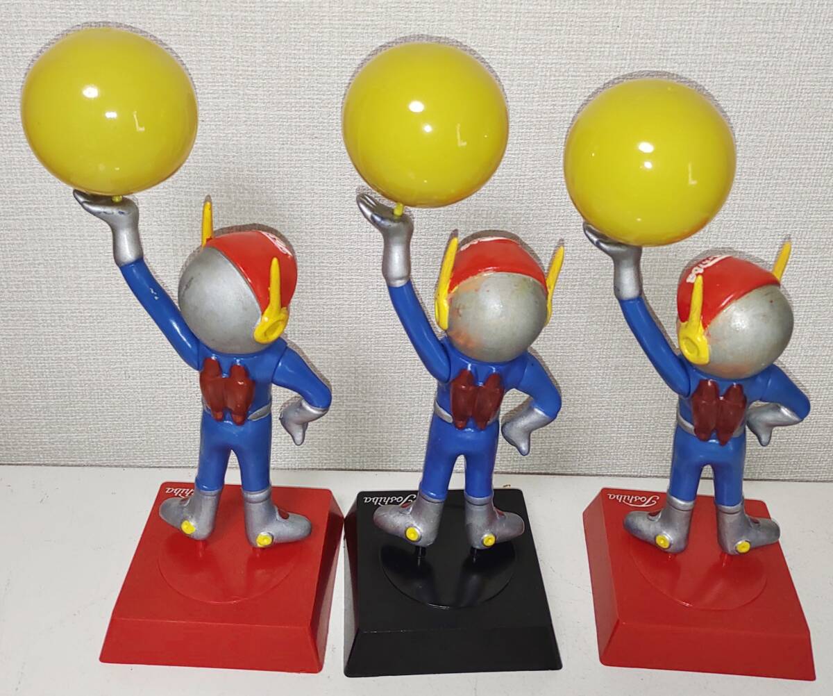 未使用品】 東芝 光速エスパー君 ソフビ人形 3体セット まとめ 未使用品】 東芝 光速エスパー君 ソフビ人形 3体セット まとめ