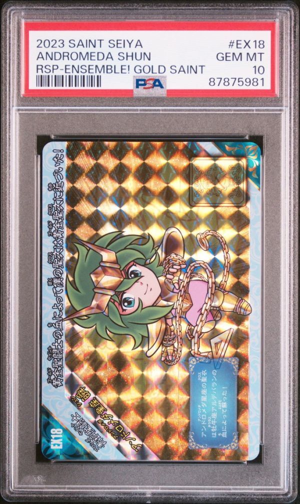 PSA10 新規 EX18 アンドロメダ星座 瞬 新生セイントパラダイス PSA10 新規 EX18 アンドロメダ星座 瞬 新生セイントパラダイス