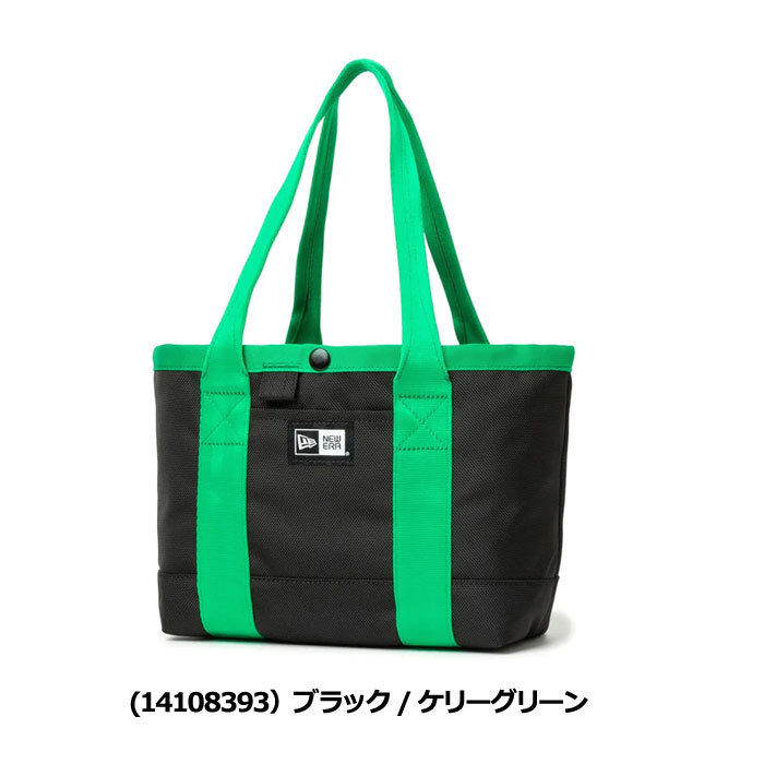 【定価4,400円】ニューエラ ゴルフ トートバッグ ミニ (14108393 ブラック/ケリーグリーン) 6L 新品値札付き 2024新作【NEW ERA正規品】の画像1